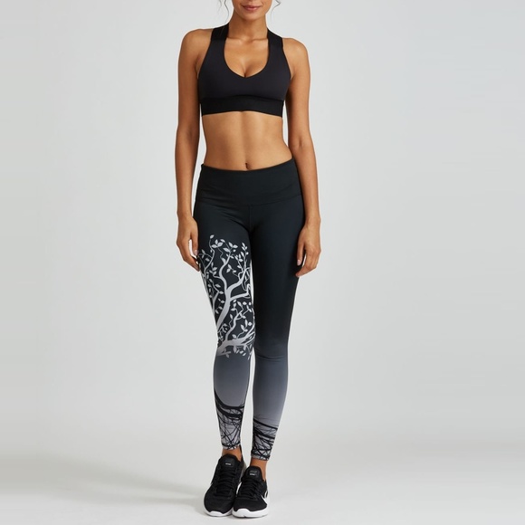 Noli Yoga Ombre Tree of Life Legging, XS-L NWT - Picture 2 of 8